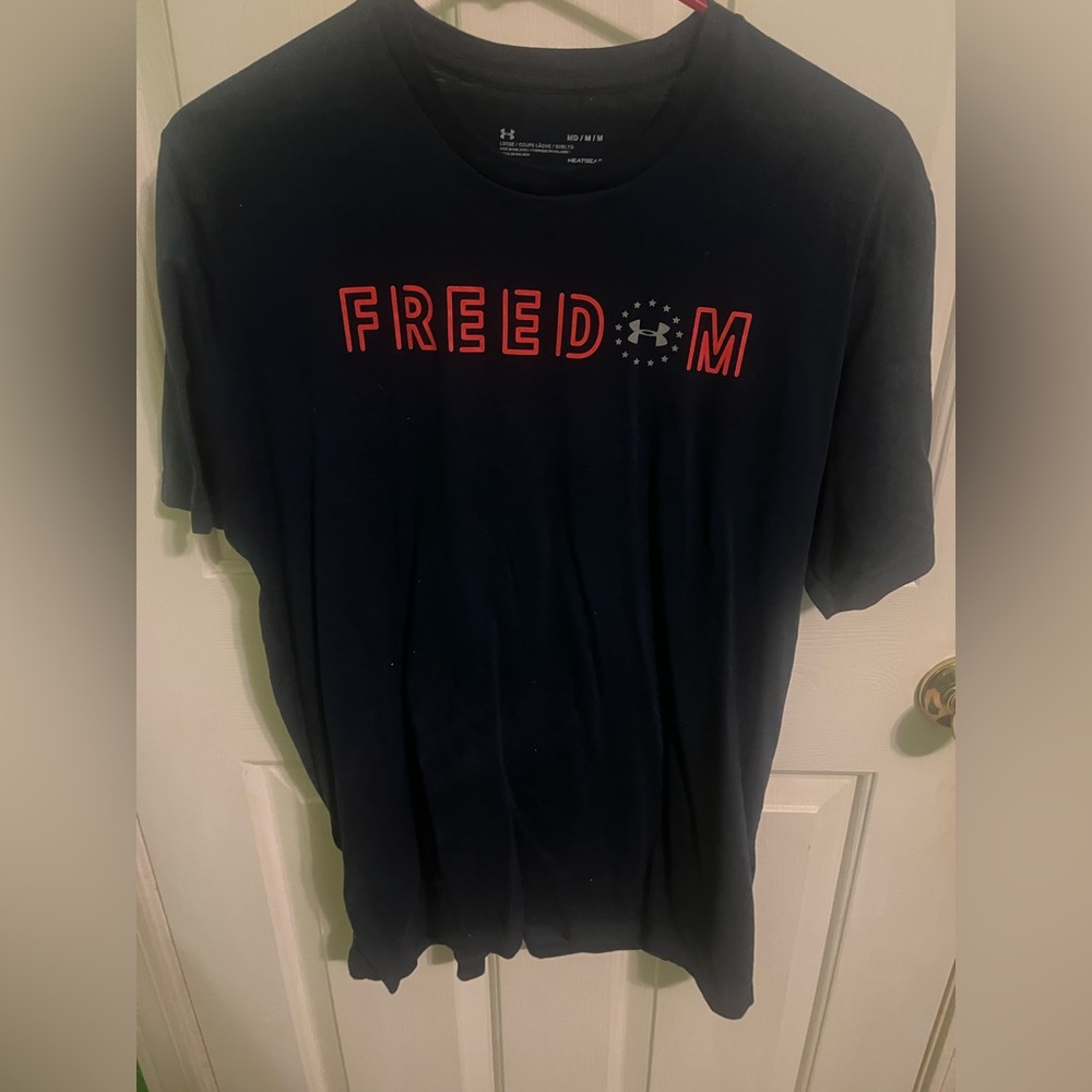 Under Armour Men's Black Freedom Tee